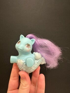 Vintage G1 My Little Pony/ Seapony Mermaid Pony 1991 Hasbro Baby Sea Princess